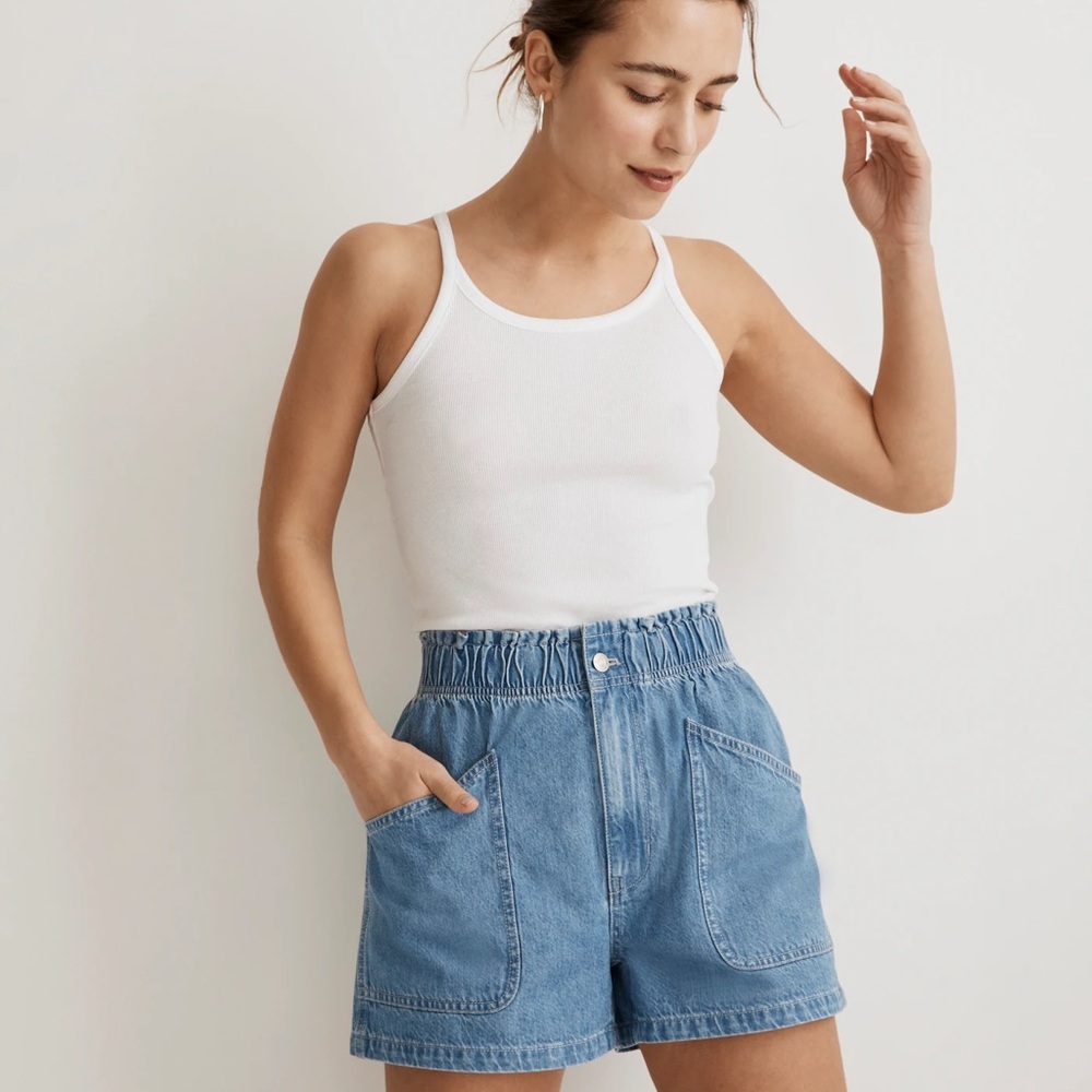 Madewell Blue Jean Shorts